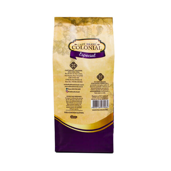 Café Brasil Colonial Especial 500g - Imagem 4