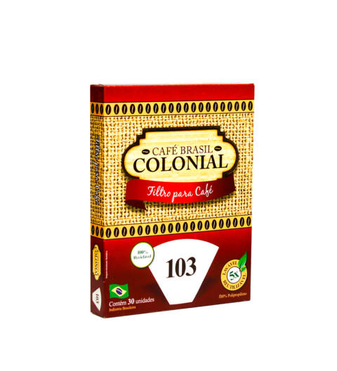 Filtro Café Brasil Colonial para Café