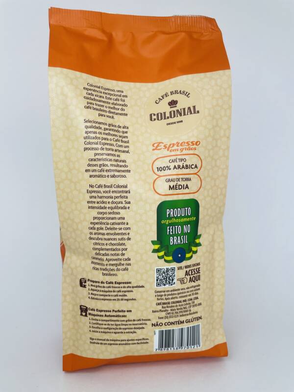 Café Brasil Colonial Espresso 500g - Imagem 3