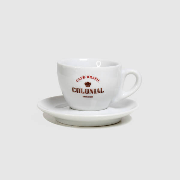 Kit 4 Xícaras Personalizadas Café Brasil Colonial - Imagem 2