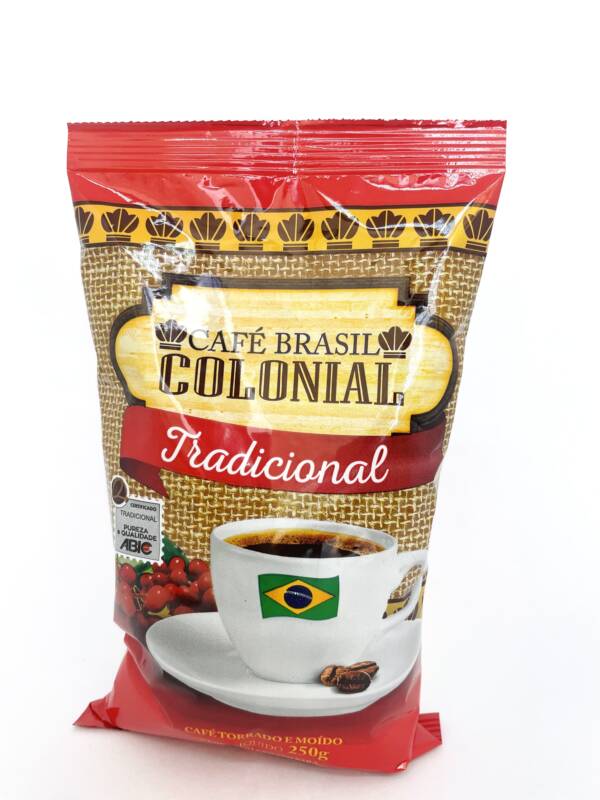 Café Brasil Colonial Tradicional 250g 100% arábica