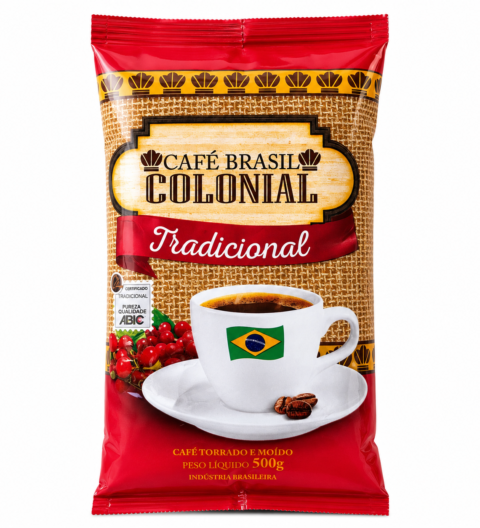 Café Brasil Colonial Tradicional 500g 100% arábica