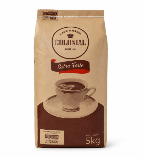 Café Brasil Colonial Extra Forte Fd5kg