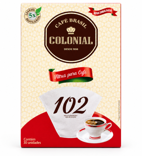 Filtros 102 Ecólogicos para Café