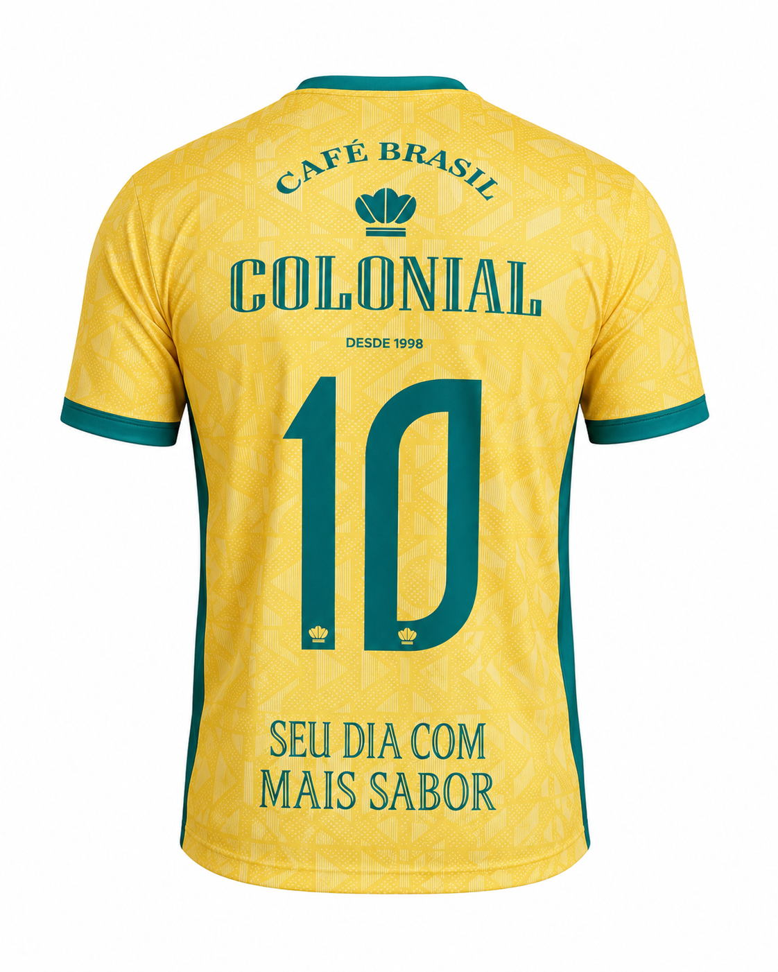 Camisa Café Brasil Colonial Copa 2026 — Edição Torcida Brasil - Imagem 4
